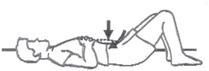 Lying on your back, squeeze pelvic muscles.