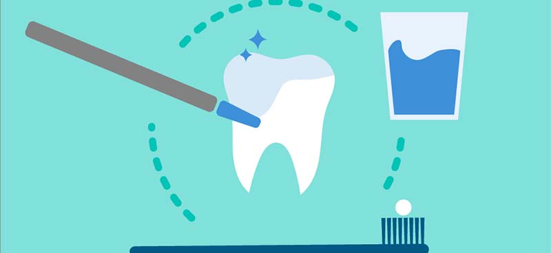 Fluoride keeps teeth healthy