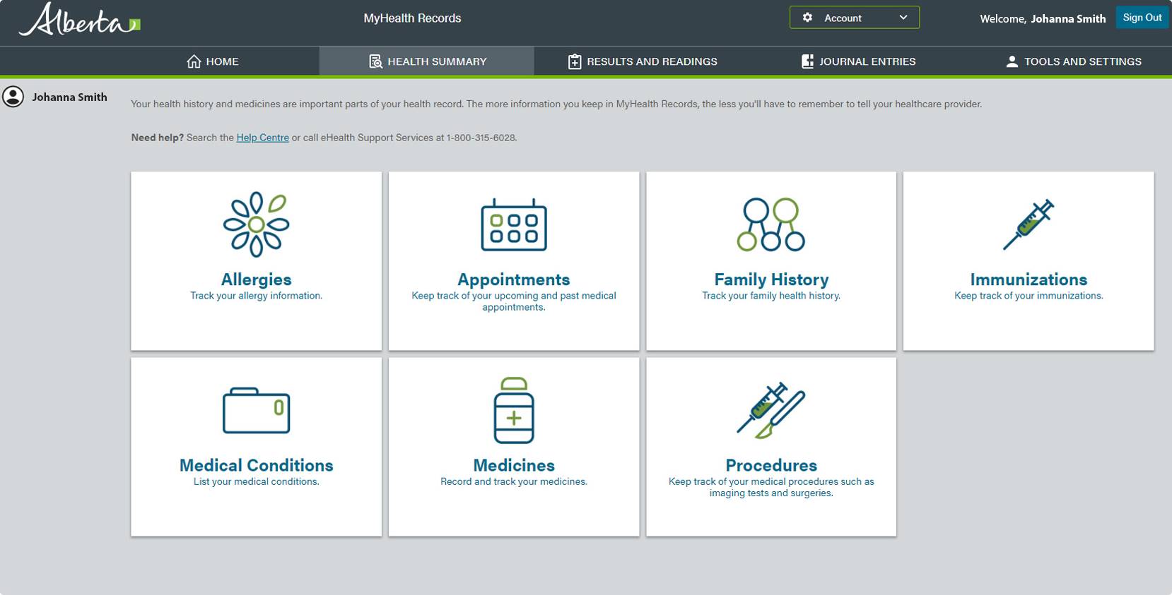 Myhealth Records Albertahealthservices Ca